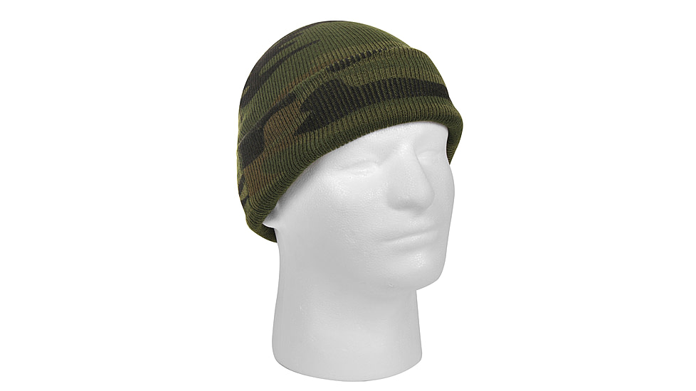 Rothco Deluxe Camo Watch Cap, Woodland Camo, 5702-WoodlandCamo