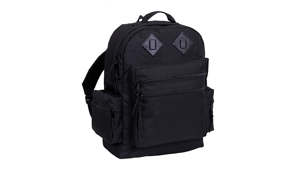 Rothco Deluxe Day Pack, Black, 2330-Black