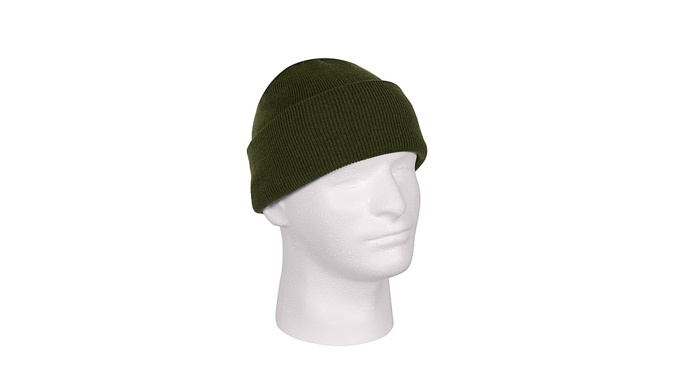 Rothco Deluxe Fine Knit Watch Cap, Olive Drab, 5788-OliveDrab