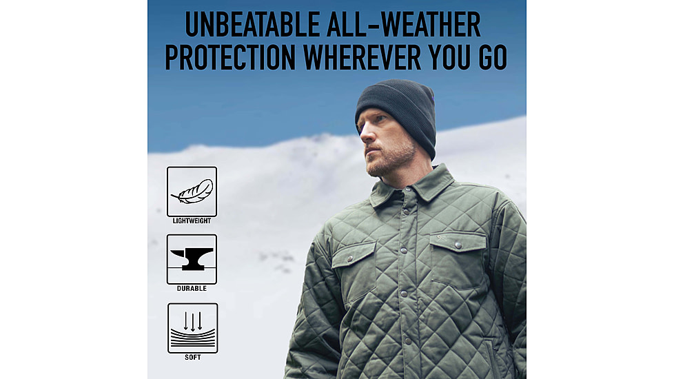 Rothco Deluxe Fine Knit Watch Cap - Mens, One Size, Cadet Blue, 57836-CadetBlue-OneSize