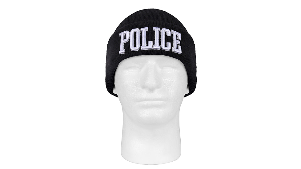 Rothco Deluxe Military Embroidered Watch Cap, 5449-Police