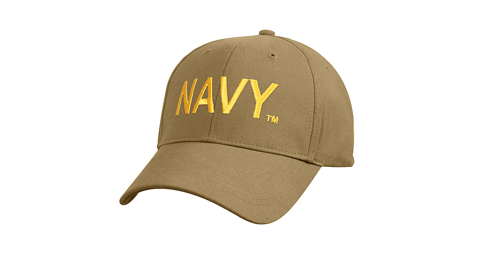 Rothco Deluxe Navy Low Profile Cap, Coyote Brown, 3813-CoyoteBrown