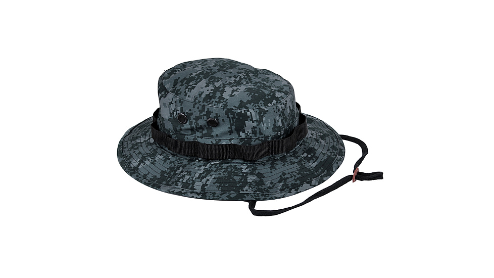 Rothco Digital Camo Boonie Hat, Midnight Digital Camo, 7 1/2, 55830-MidnightDigitalCamo-712
