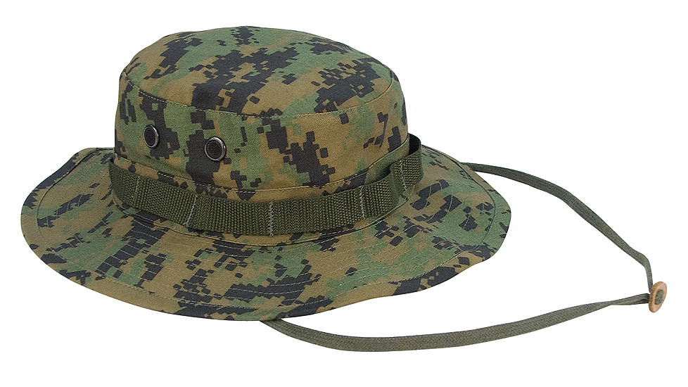 Rothco Digital Camo Boonie Hat, Woodland Digital Camo, 7 1/2, 5827-WoodlandDigitalCamo-712