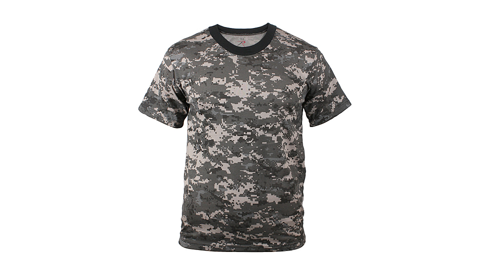 Rothco Digital Camo T-Shirt, Subdued Urban Digital Camo, Extra Small, 5960-SubduedUrbanDigitalCamo-XS