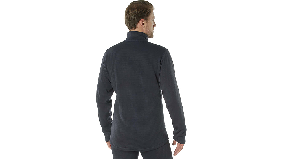 Rothco ECWCS Gen III Level II Mid-Weight Underwear Top - Mens, Midnight Navy Blue, Extra Large, 69070-MidnightNavyBlue-XL