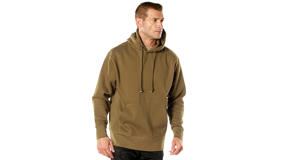 Rothco Every Day Pullover Hooded Sweatshirt, Coyote Brown, 3XL, 42057-CoyoteBrown-3XL