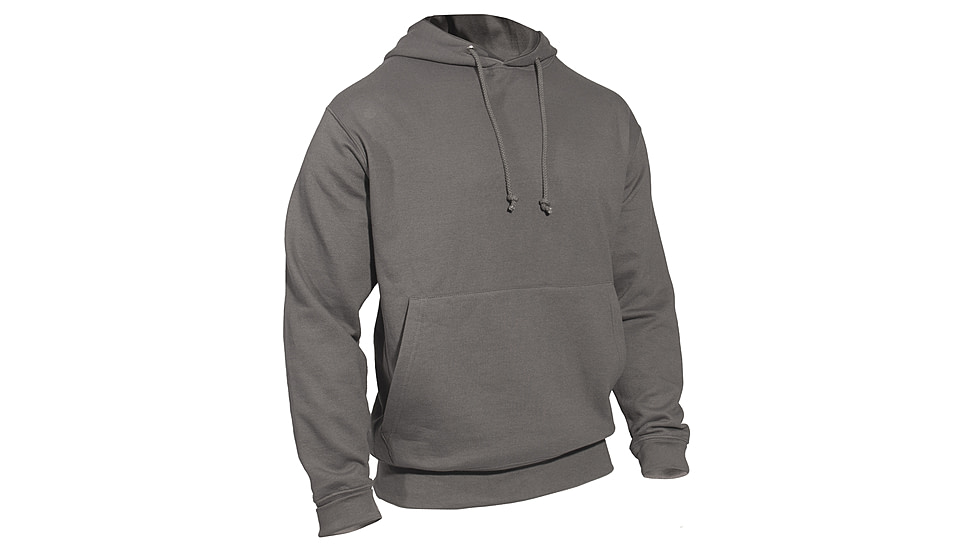 Rothco Every Day Pullover Hooded Sweatshirt, Grey, Extra Large, 42070-XL