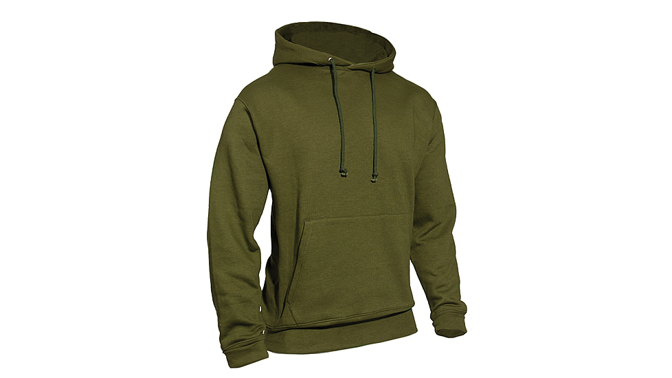 Rothco Every Day Pullover Hooded Sweatshirt, Olive Drab, Medium, 42065-M