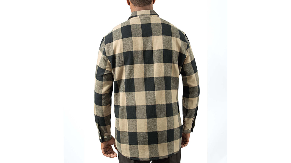 Rothco Extra Heavyweight Buffalo Plaid Flannel Shirt - Mens, Coyote Brown Plaid, Extra Large, 47380-CoyoteBrownPlaid-XL