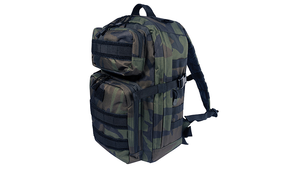 Rothco Fast Mover Tactical Backpack, Camo, 22971-MidnightWoodlandCamo