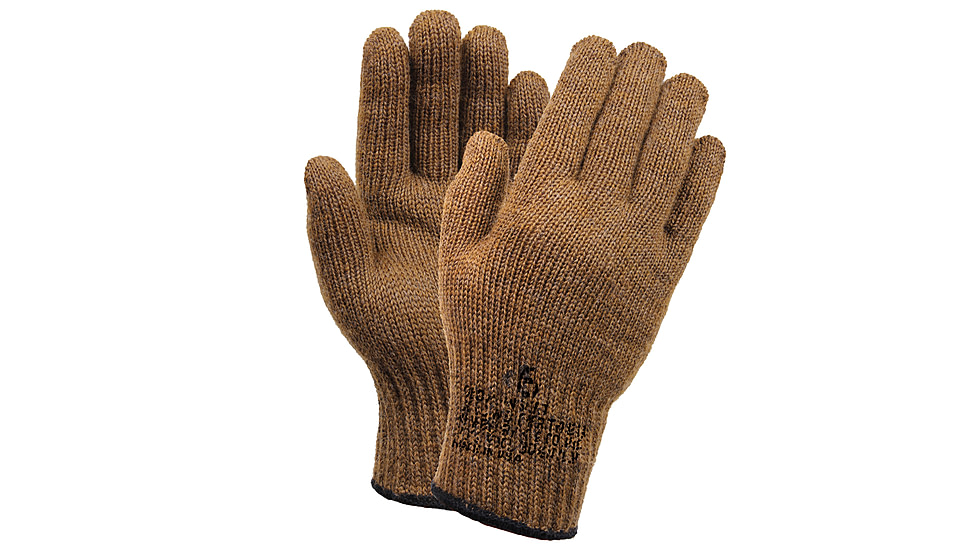 Rothco G.I. Glove Liners, Coyote Brown, 3, 8458-CoyoteBrown-3