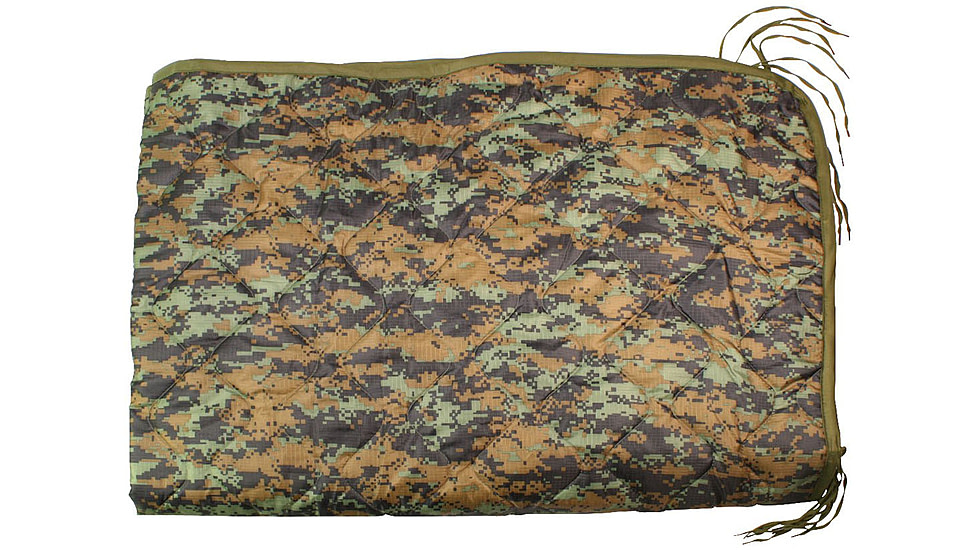 Rothco G.I. Type Camo Poncho Liner, Woodland Digital Camo, 8476-WoodlandDigitalCamo