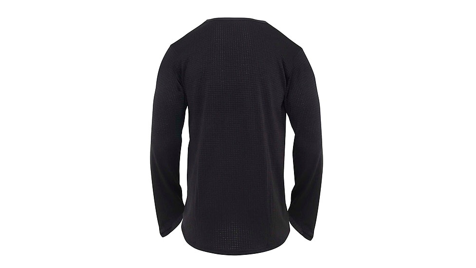 Rothco Gen III Level II Underwear Crew Top - Mens, Black, Small, 69130-Black-S