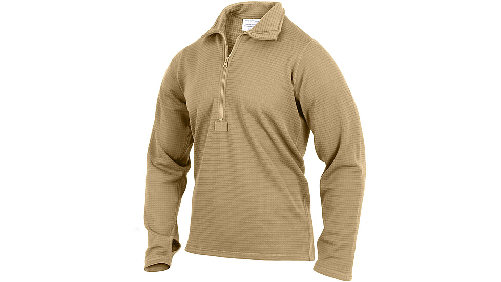 Rothco Gen III Level II Underwear Top 283, AR 670-1 Coyote Brown, Extra Small, 69040-AR670-1CoyoteBrown-XS