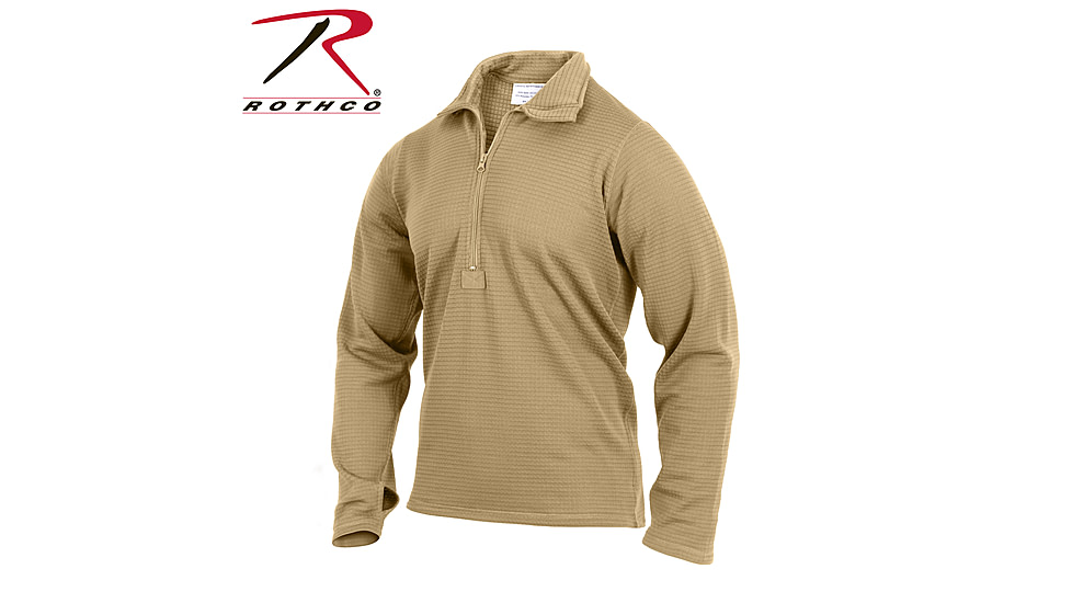 Rothco Gen III Level II Underwear Top 283, AR 670-1 Coyote Brown, 4XL, 69043-AR670-1CoyoteBrown-4XL