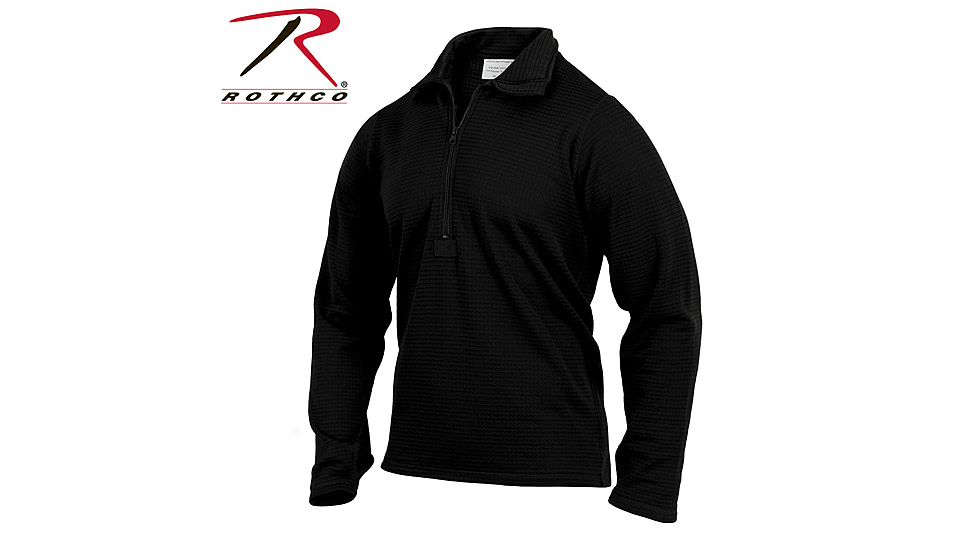 Rothco Gen III Level II Underwear Top 283, Black, 4XL, 69033-Black-4XL