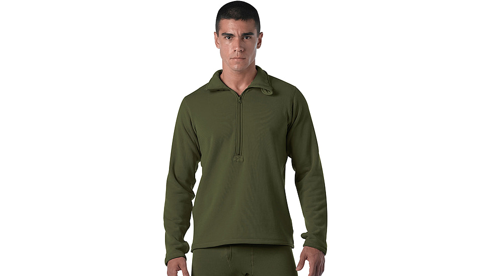 Rothco Gen III Level II Underwear Top 283, Olive Drab, Medium, 69060-OliveDrab-M