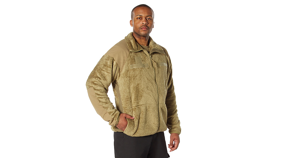 Rothco Generation III Level 3 ECWCS Fleece Jacket - Mens, AR Tan, Extra Small, 97350-ARTan-XS