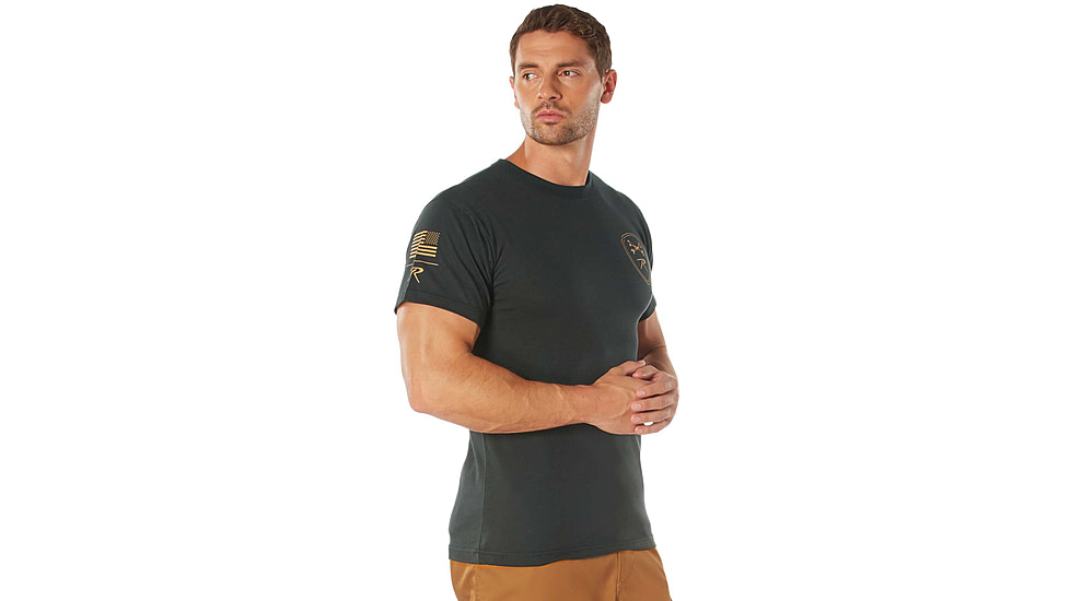 Rothco Getting The Job Done T-Shirt, Black, S, 11350-Black-S