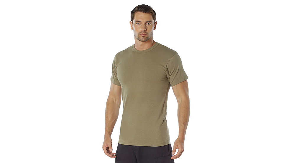 Rothco Heavyweight T-Shirt 5014, AR 670-1 Coyote Brown, XL, 50180-AR670-1CoyoteBrown-XL