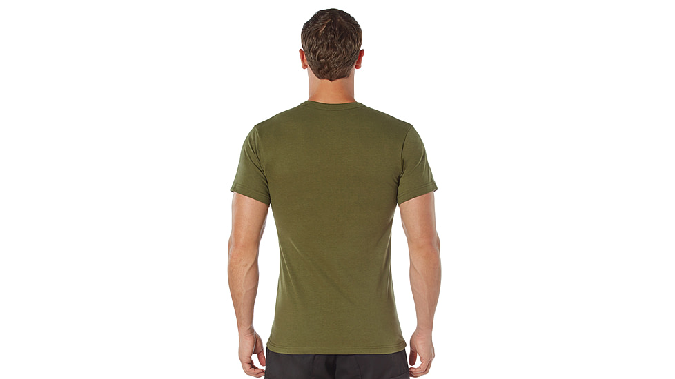 Rothco Heavyweight T-Shirt 5014, Olive Drab, XL, 50190-OliveDrab-XL