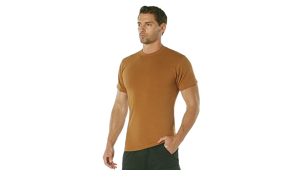 Rothco Heavyweight T-Shirt 5014, XL, Work Brown, 50185-WorkBrown-XL