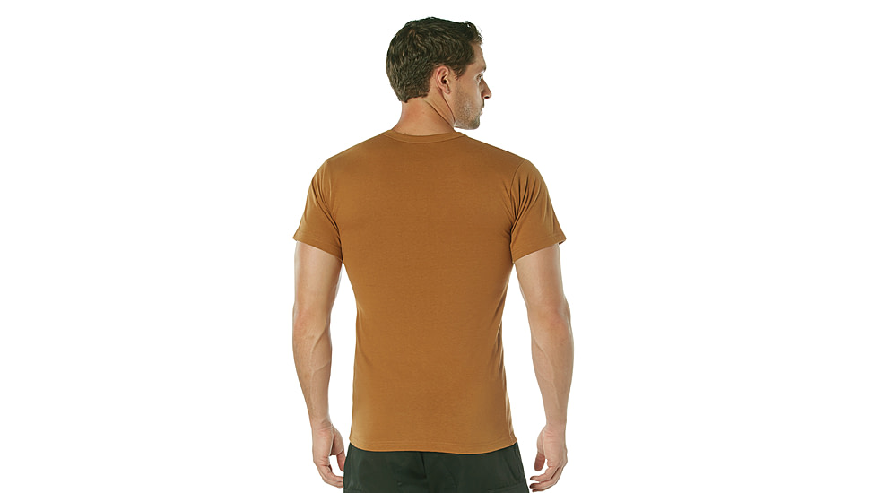Rothco Heavyweight T-Shirt 5014, XL, Work Brown, 50185-WorkBrown-XL