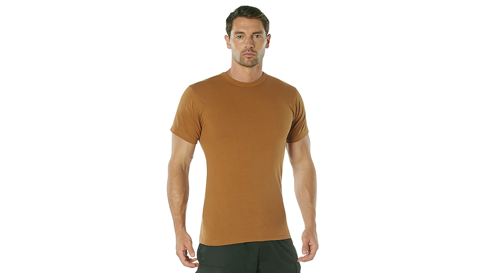 Rothco Heavyweight T-Shirt 5014, XL, Work Brown, 50185-WorkBrown-XL