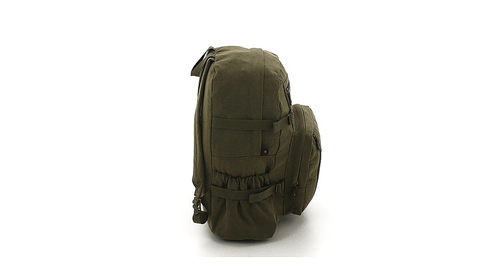 Rothco Jumbo Vintage Canvas Backpack, Tiger Stripe Camo, 9712-TigerStripeCamo