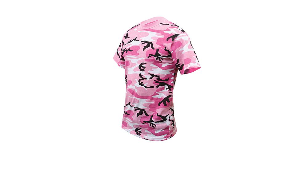 Rothco Kids Camo T-Shirts, Pink Camo, Extra Small, 6736-PinkCamo-XS