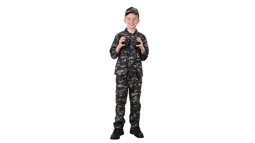 Rothco Digital Camo BDU Shirt - Kid's, Extra Small, Camo/Subdued Digital Urban, 66425-256