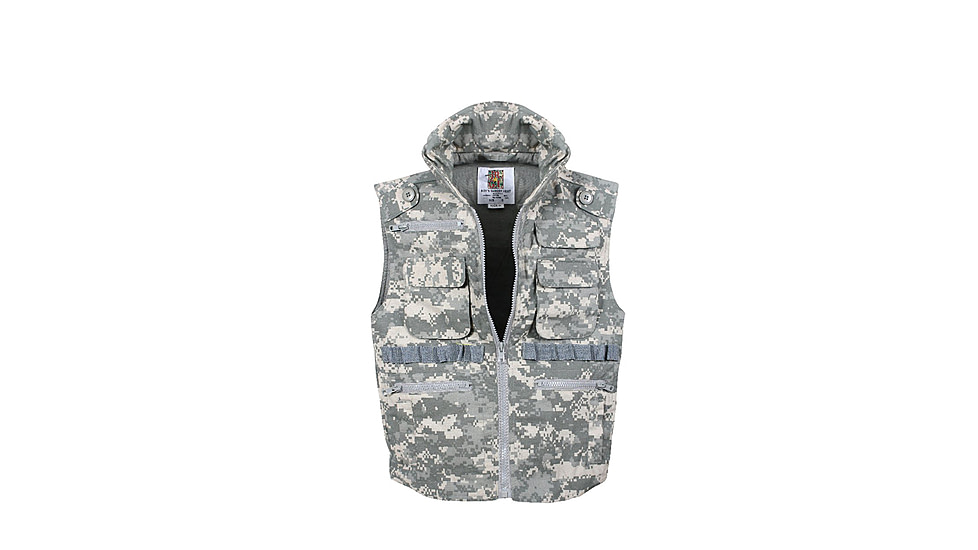 Rothco Ranger Vest - Kid's, Extra Small, ACU Digital Camo, 8755-500