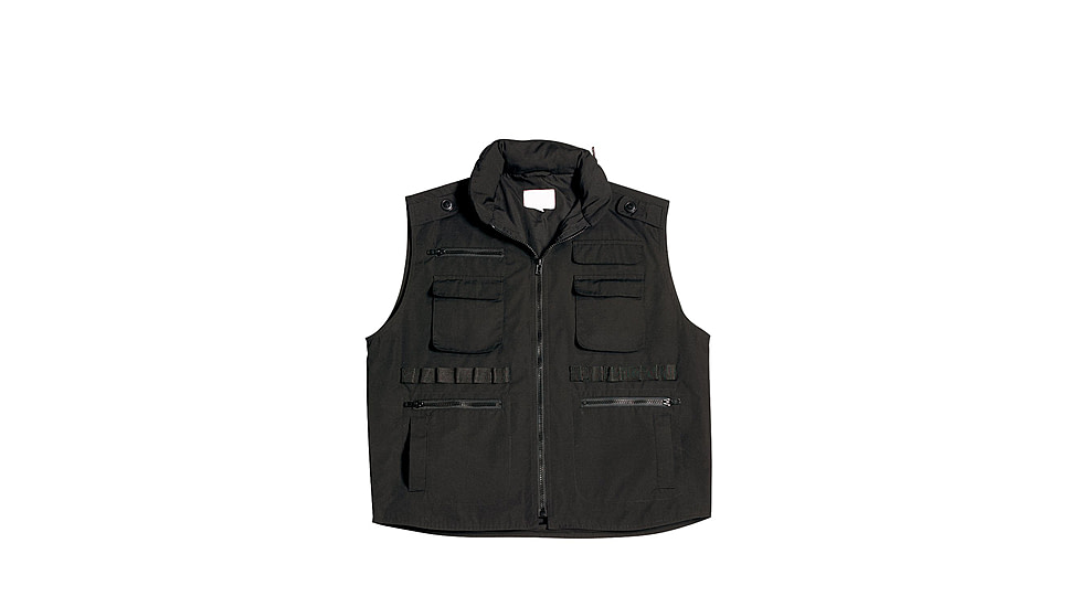 Rothco Ranger Vest - Kid's, Small, Black, 8557-717