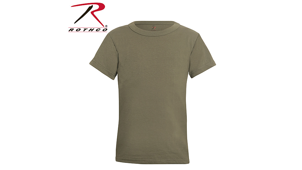 Rothco Kids T-Shirt, AR 670-1 Coyote Brown, Small, 1629-AR670-1CoyoteBrown-S