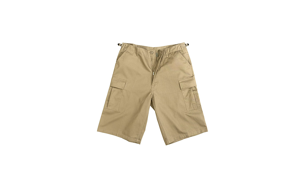 Rothco Long Length BDU Short, Khaki, XL, 7965-Khaki-XL