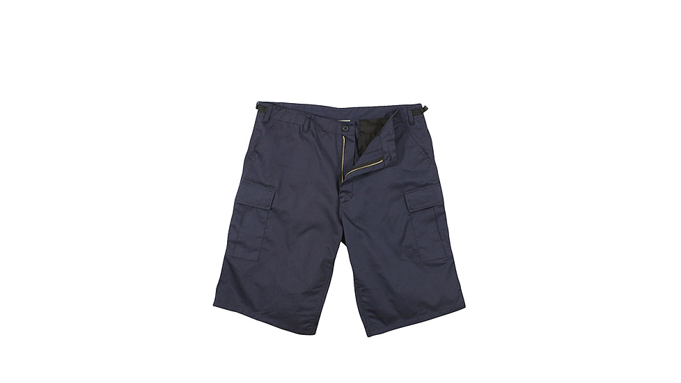 Rothco Long Length BDU Short, Navy Blue, Small, 7432-NavyBlue-S
