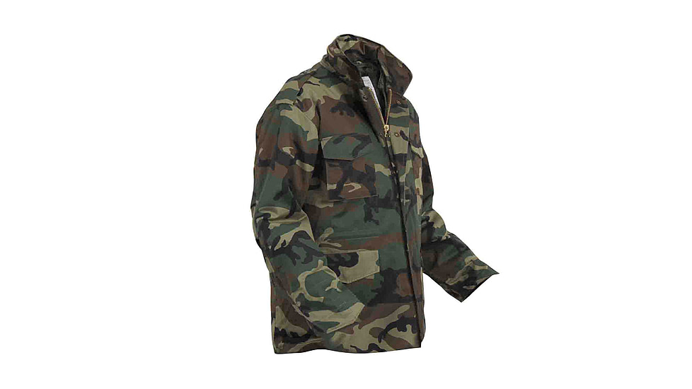 Rothco M-65 Camo Field Jacket, Woodland Camo, 5XL, 8431-WoodlandCamo-5XL