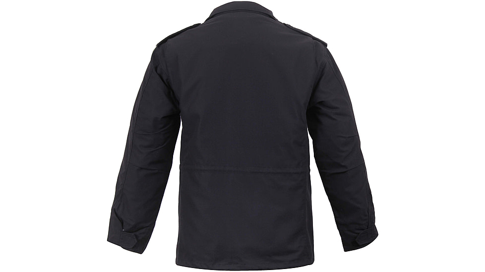 Rothco M-65 Field Jacket - Mens, Black, Extra Small, 8444-Black-XS