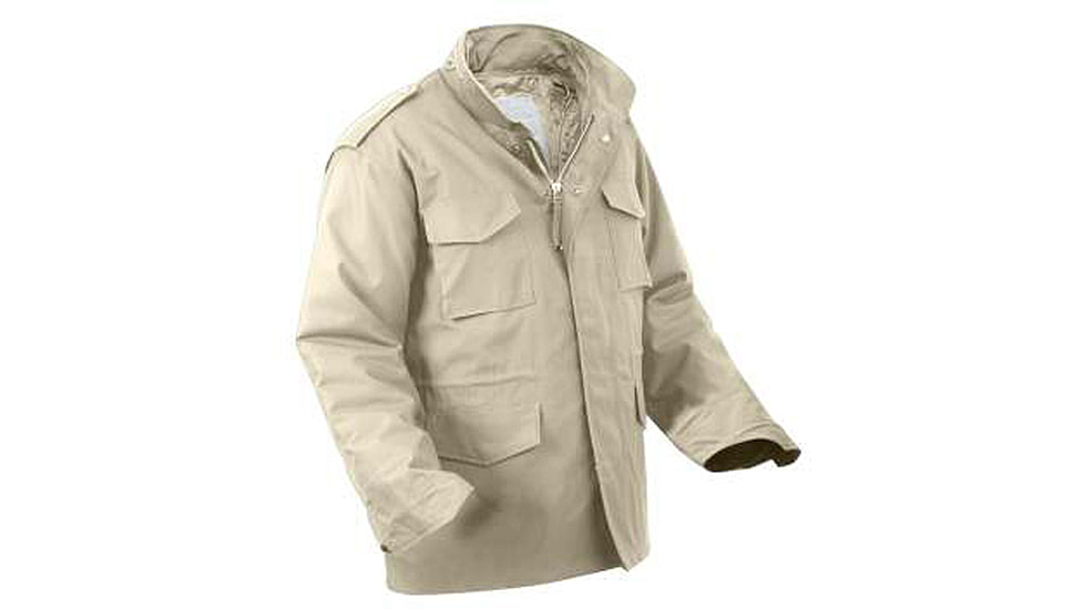 Rothco M-65 Field Jacket - Mens, Khaki, Small, 8254-Khaki-S
