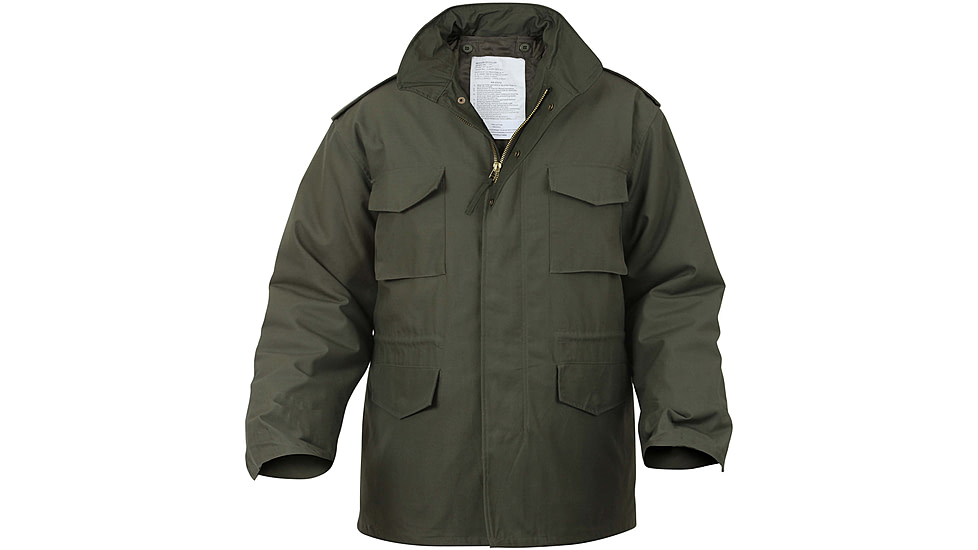 Rothco M-65 Field Jacket - Mens, Olive Drab, Extra Small, 8238-OliveDrab-XS