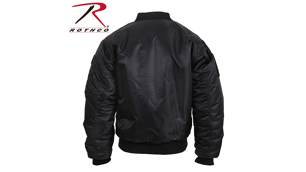 Rothco MA-1 Flight Jacket with Patches, Sage Green, Small, 7240-SageGreen-S