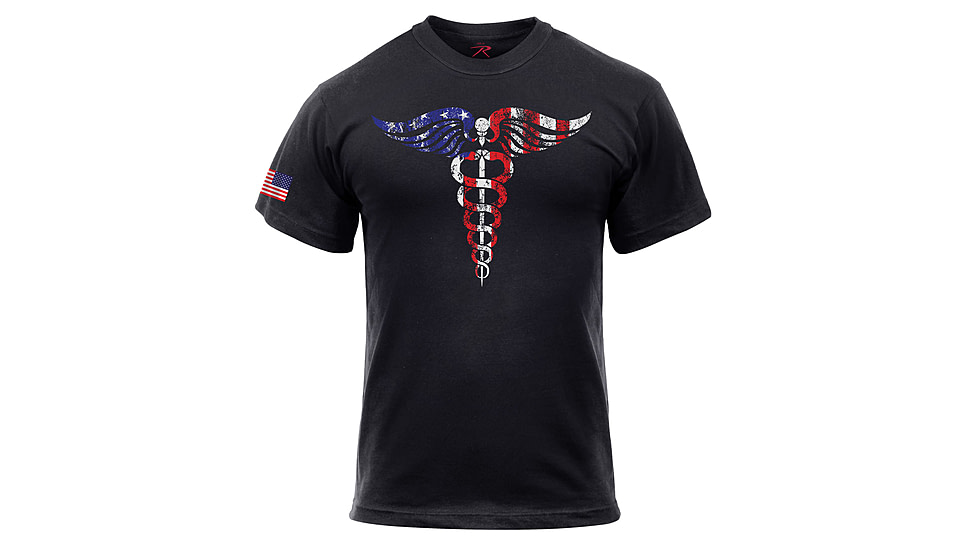 Rothco Medical Symbol Caduceus T-Shirt - Mens, Medium, 2728-M