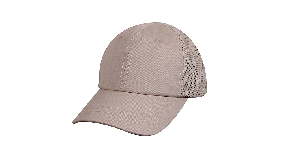 Rothco Mesh Back Tactical Cap, Khaki, 99551-Khaki