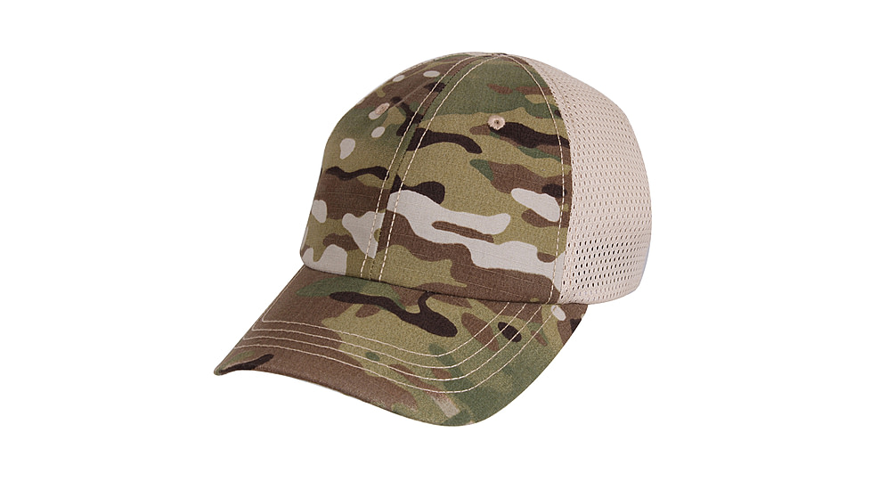 Rothco Mesh Back Tactical Cap, MultiCam, 99554-MultiCam