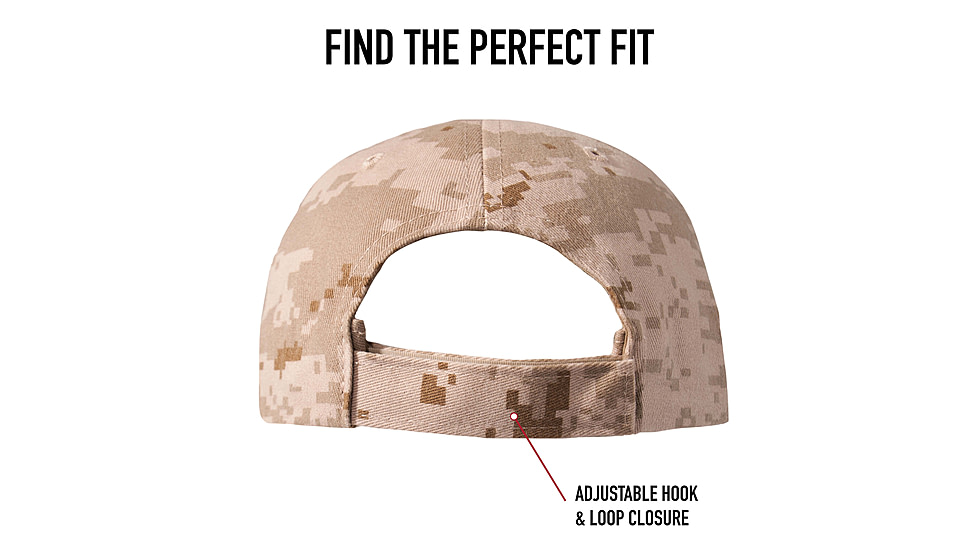 Rothco Midnight Camo Low Profile Caps, Midnight Black Camo, One Size, 613902034273