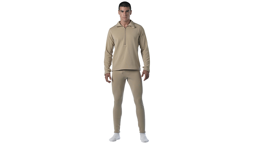 Rothco Military E.C.W.C.S. Generation III Mid-Weight Bottoms - Men's, Small, Desert Sand, 69024-240
