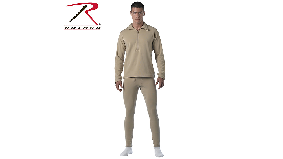 Rothco Military E.C.W.C.S. Generation III Mid-Weight Bottoms - Men's, Extra Small, Desert Sand, 69024-DesertSand-XS