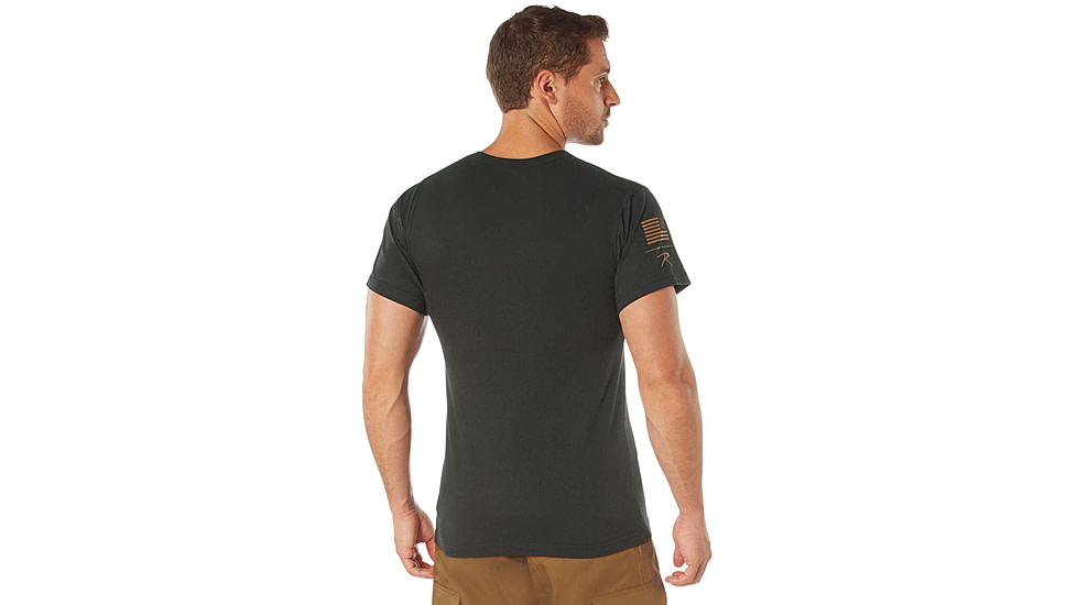 Rothco Military Grade Workwear Graphic T-Shirt, Black, 3XL, 11342-Black-3XL