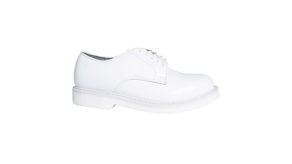 Rothco Military Uniform Oxford Leather Shoes - Mens, White, 5 US, Regular, 50850-White-5-Regular